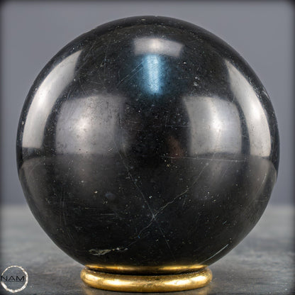 Schwarze Tourmalin-Kristall Kugel aus Brasilien - 907,28g