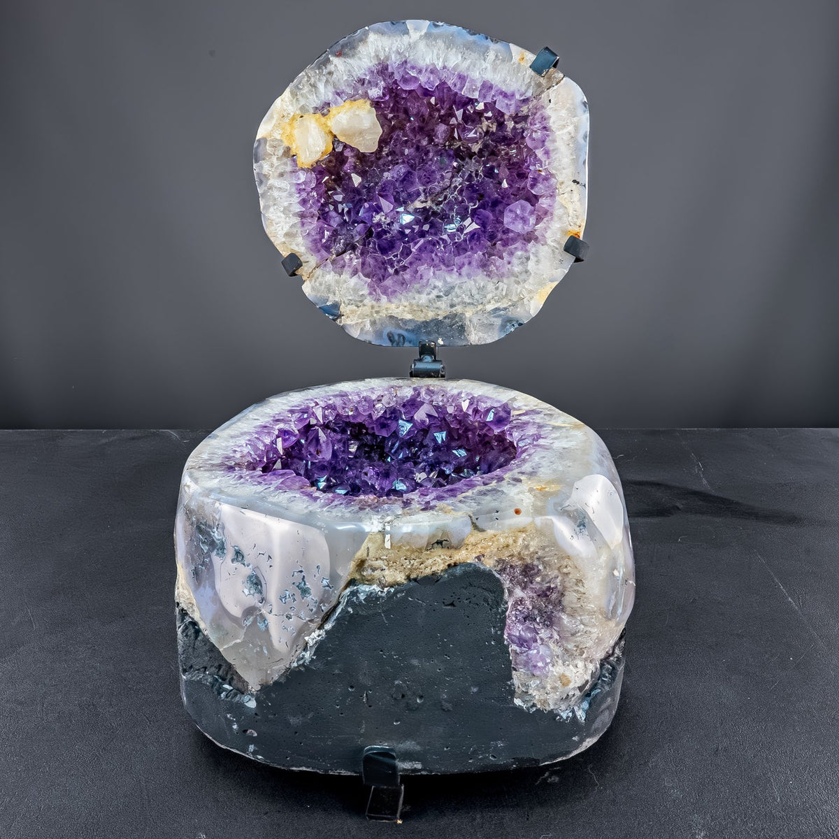 Natürliche Amethyst-Kristall Drusen-Schale -22541,77g