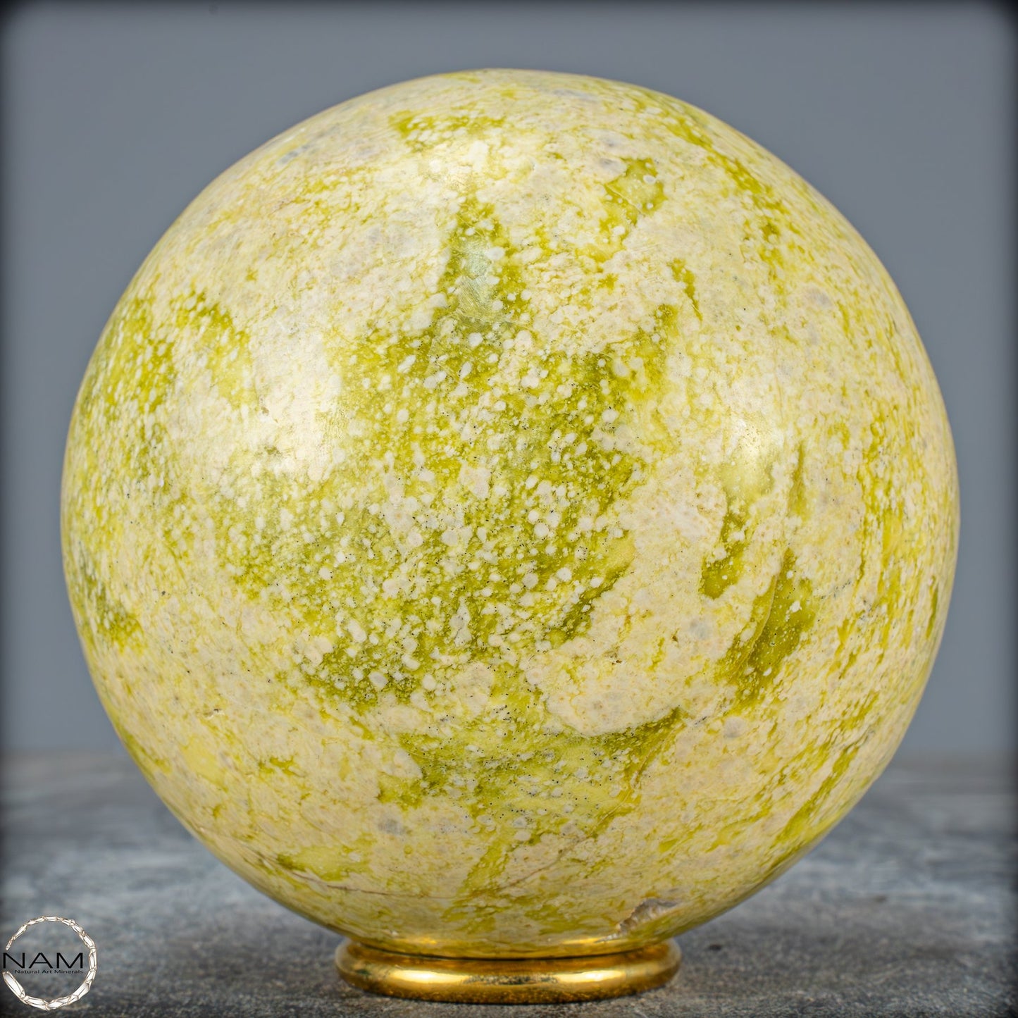 Natürliche Serpentin Kugel - 1783,75g - 112mm