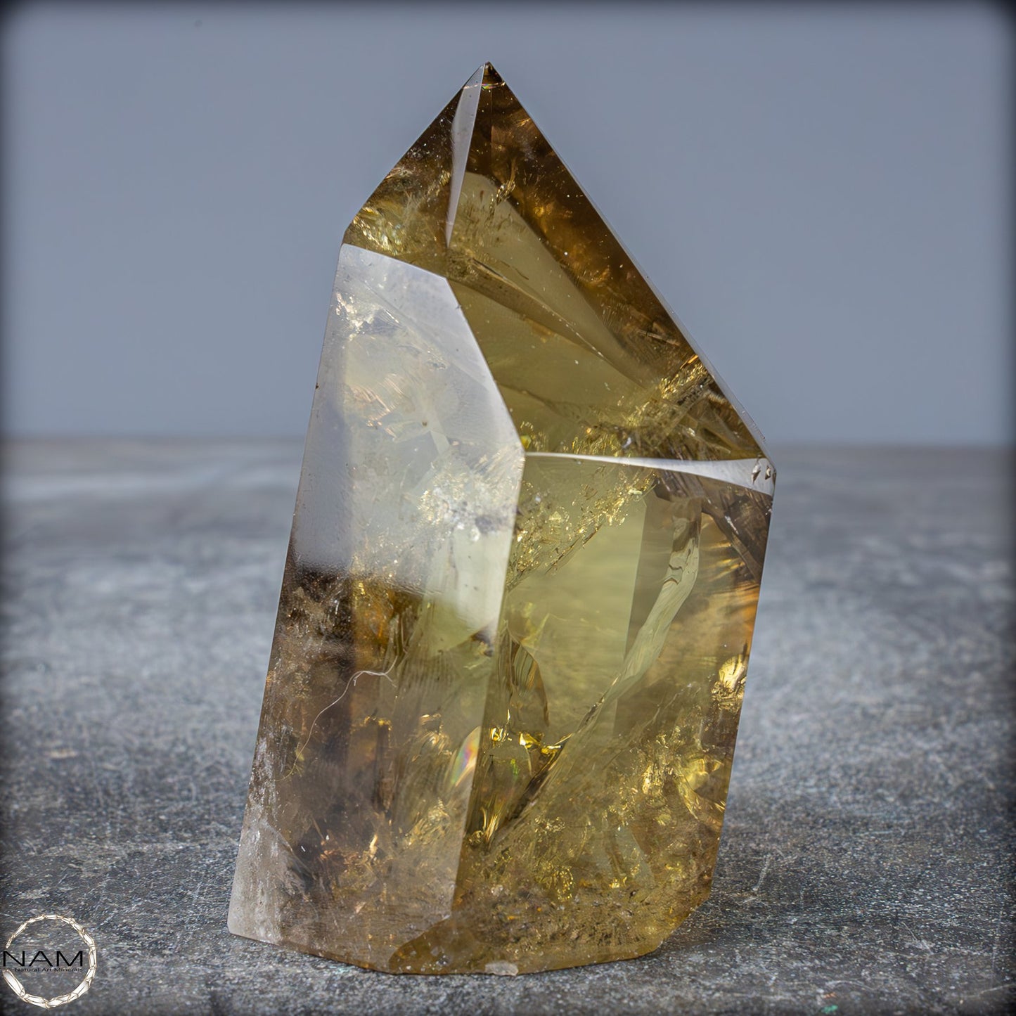 Top Qualität Transparenter Citrin Kristall - Brasilien - 263,85g