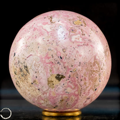 Rhodochrosit-Kugel – imposantes Unikat in Rosa-2012,44g