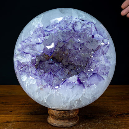 Sehr Große Amethyst Kugel Druse  – 11904,71g