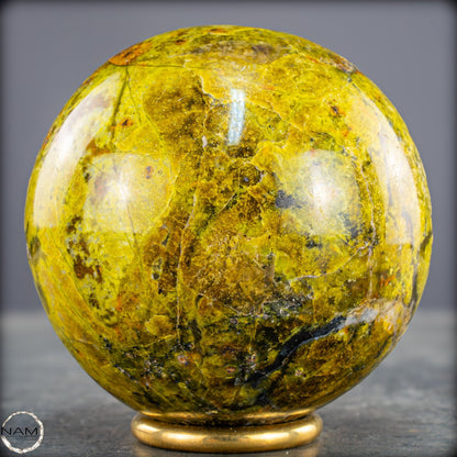 Natürliche Grüne Opal-Kristall Kugel - 736,79g