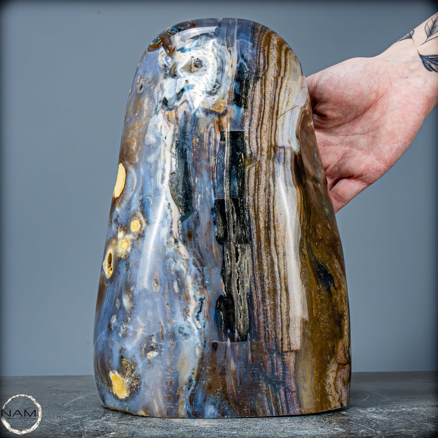 Natürliche Ozean-Jaspis Kristall-Freiform - 7881,55g