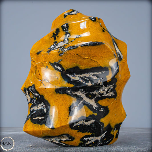 Natürliche Jaspis-Chalcedon Kristallflamme - 2657,91g