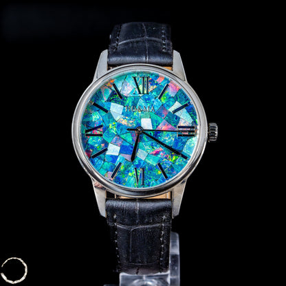 Opal Uhr mit Schweizer Uhrwerk – Ein Meisterwerk aus Zeit und Natur 214,6ct