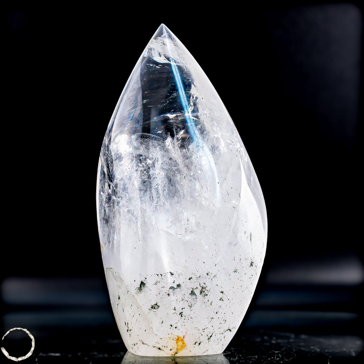Quarz-Flamme – Kristallklare Eleganz  1030,52g