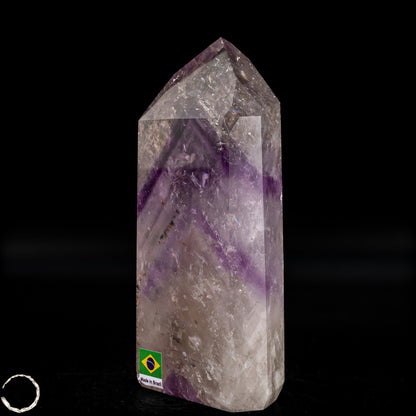 Natürliche, Sehr Seltene Amethyst-Kristall Spitze, Brasilien - 618,47g