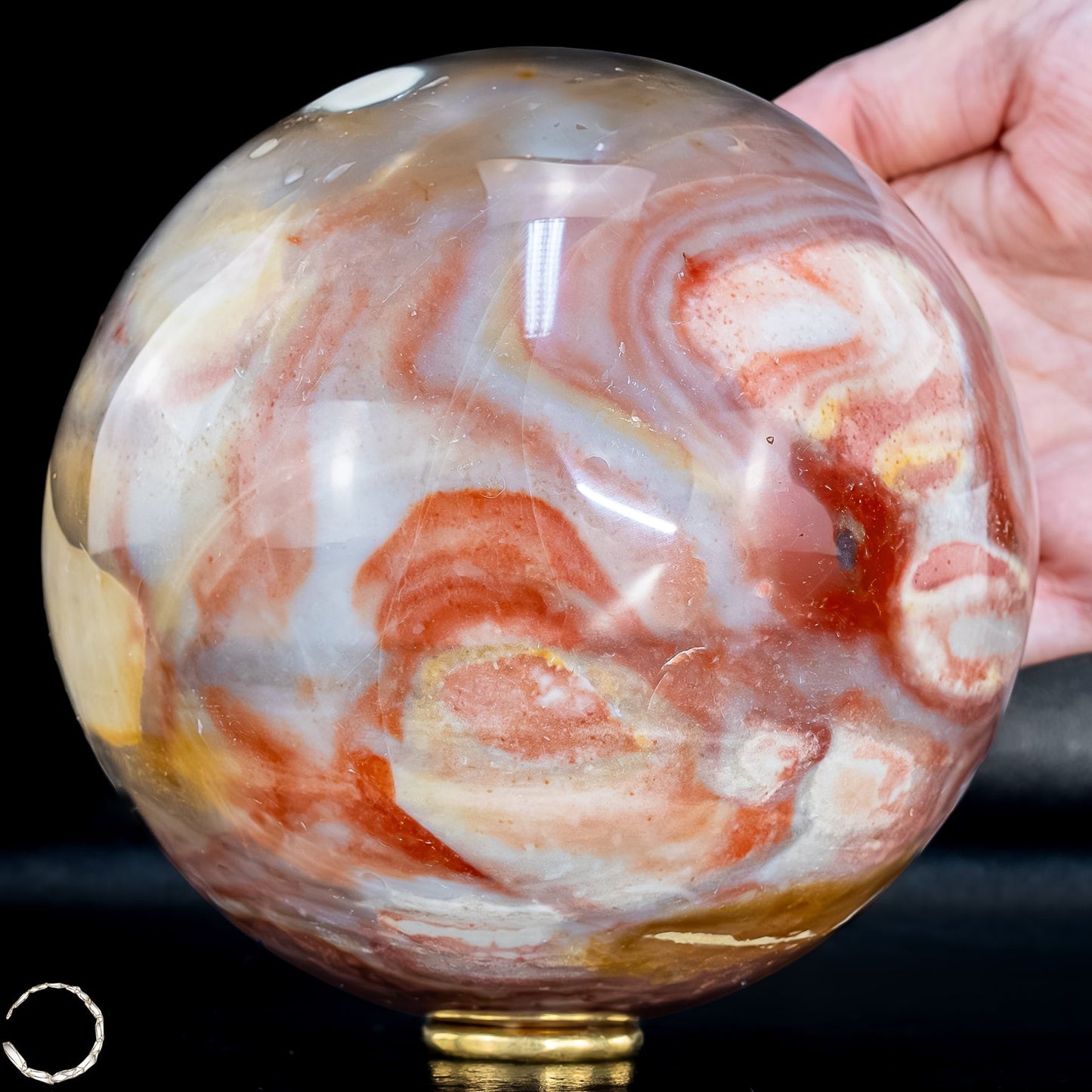Natürliche Polychrome Jaspis Kristall-Kugel - 2274,59g
