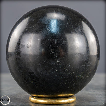Schwarze Tourmalin-Kristall Kugel aus Brasilien - 907,28g