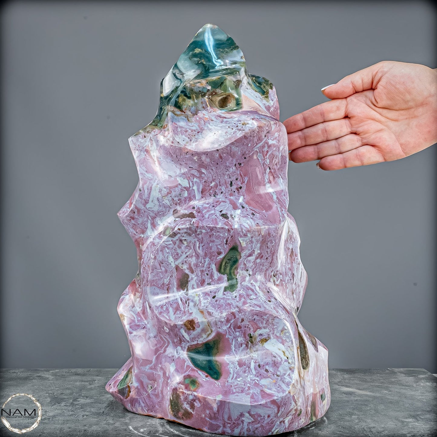 Natürliche Ocean Jasper Flamme - 13025,22g
