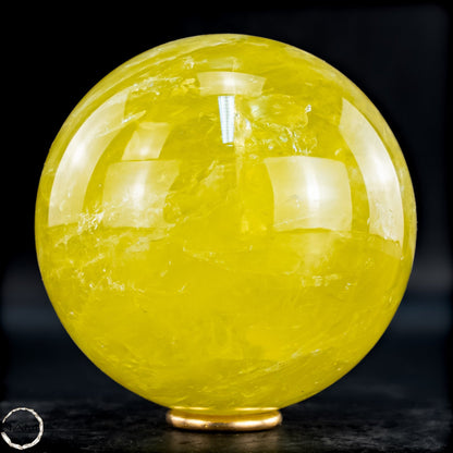 Top Qualität Transparenter Citrin Kristall Kugel - Brasilien - 992,18g
