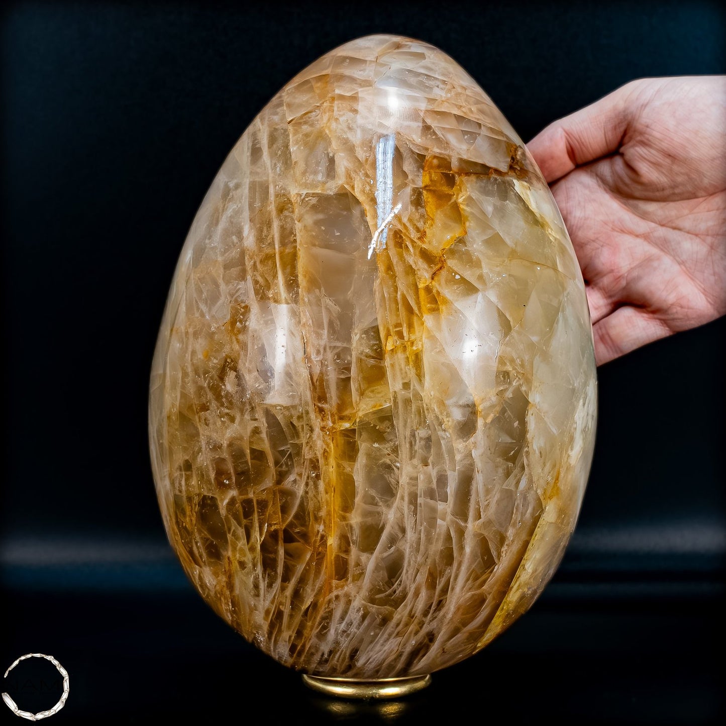 Golden Healer Quarz-Ei aus Brasilien - 5707,33g
