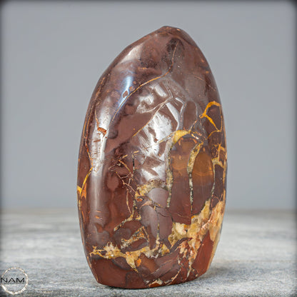 Natürliche Simbirzit-Kristall Freiform aus Russland - 444,83g