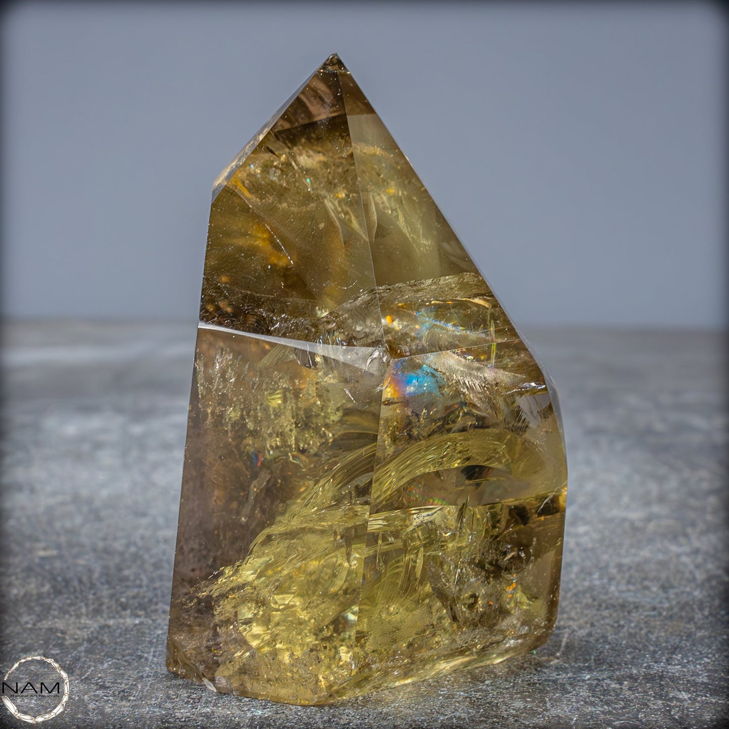 Top Qualität Transparenter Citrin Kristall - Brasilien - 263,85g