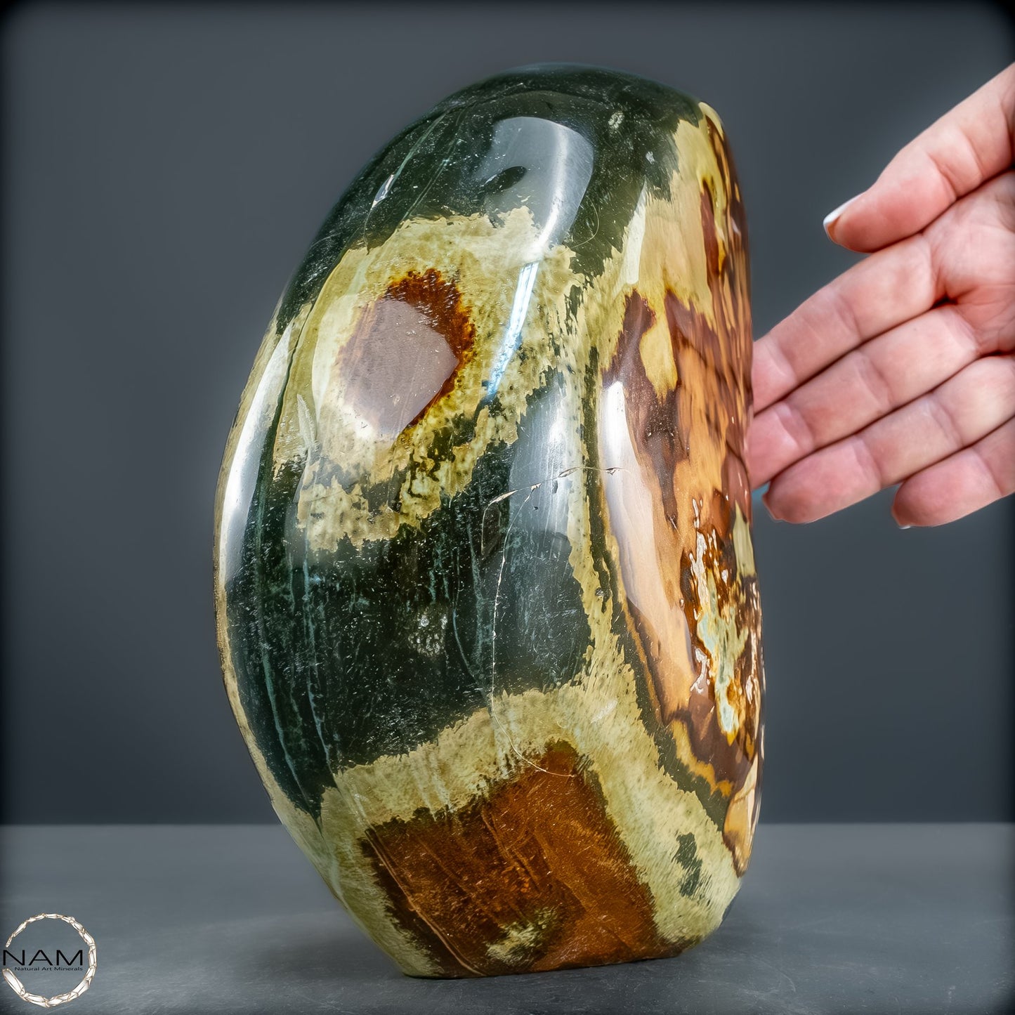 Natürliche Polychrome Jaspis Kristall-Freiform - 4321,41g