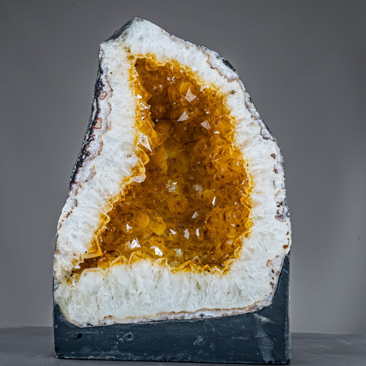 Große  Citrin-Quarz Druse, Brasilien - 26223,37g