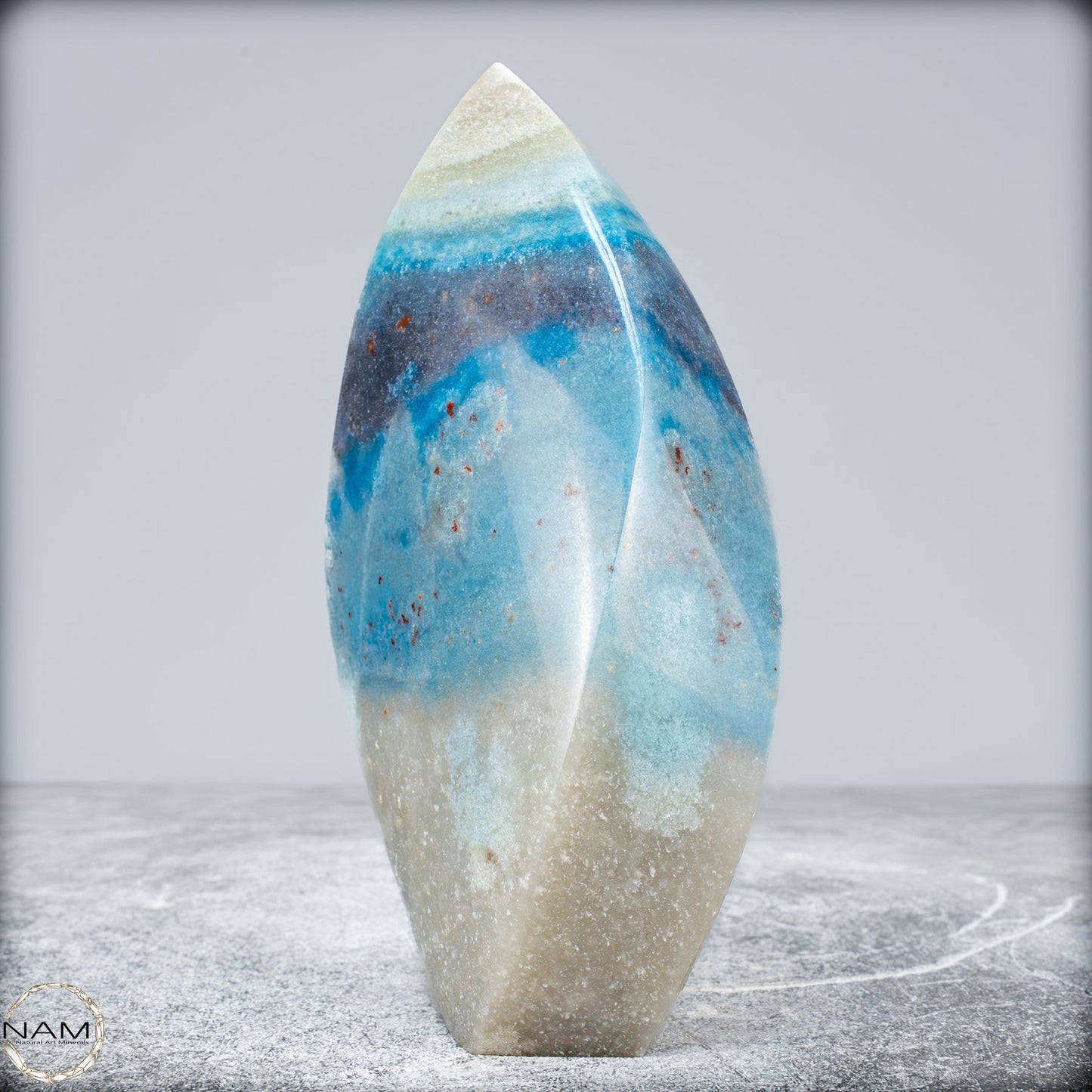 Natürliche Trolleit-Kristall Flamme aus Brasilien - 953,38g