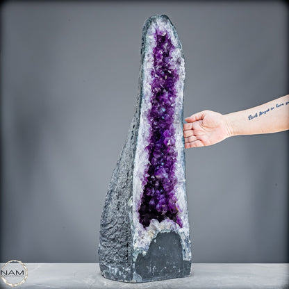 Amethyst-Druse–Naturkunst voller Kristallenergie- 26510,22g