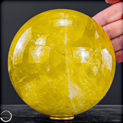 Top Qualität Transparenter Citrin Kristall Kugel - Brasilien - 2375,93g