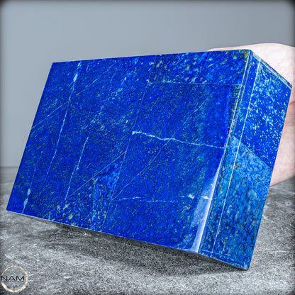 Natürliche  Lapislazuli Schmuckkästchen/Box - 712,77g