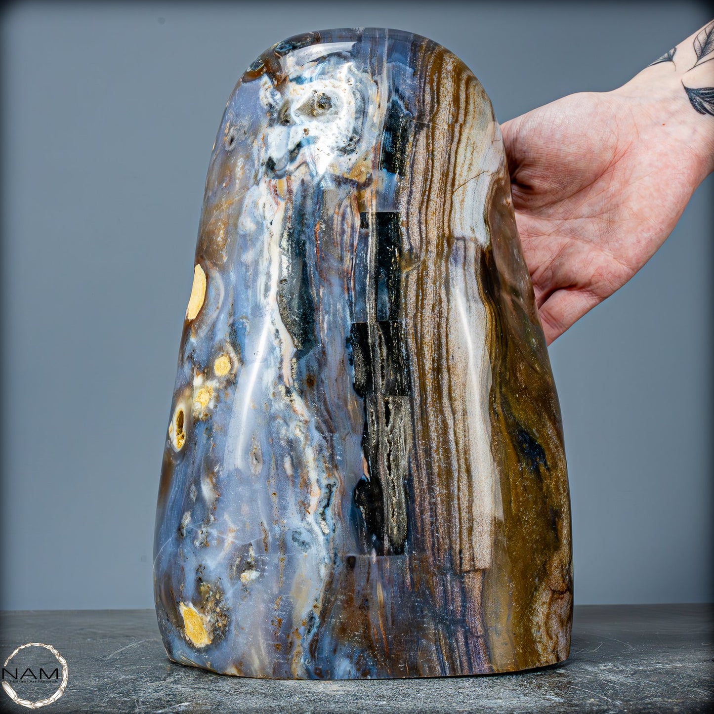 Natürliche Ozean-Jaspis Kristall-Freiform - 7881,55g