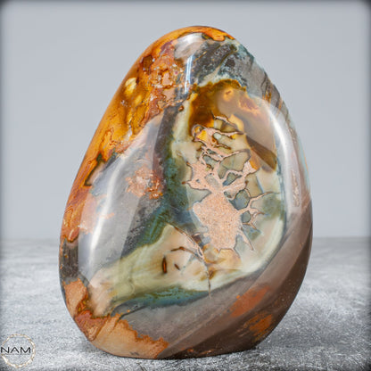 Natürliche Polychrome Jaspis Kristall-Freiform - 570,17g