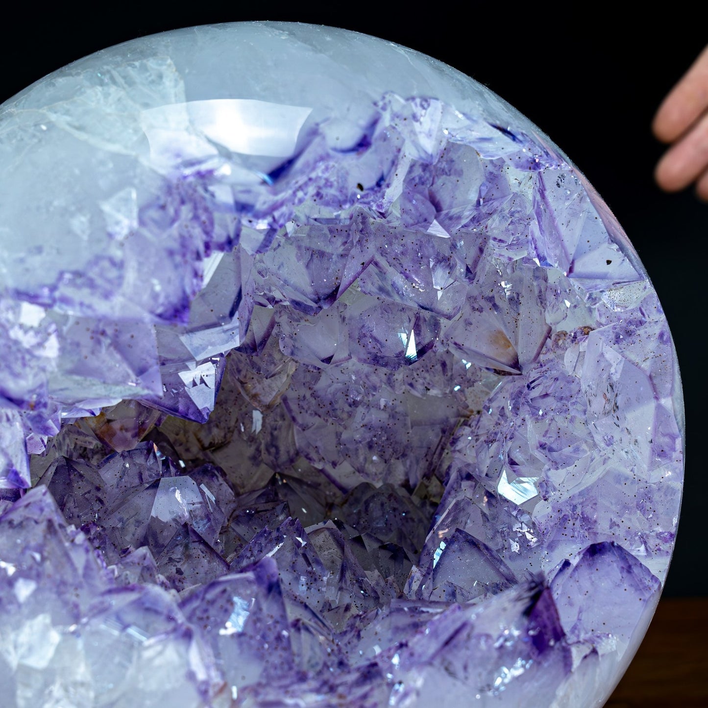 Sehr Große Amethyst Kugel Druse  – 11904,71g