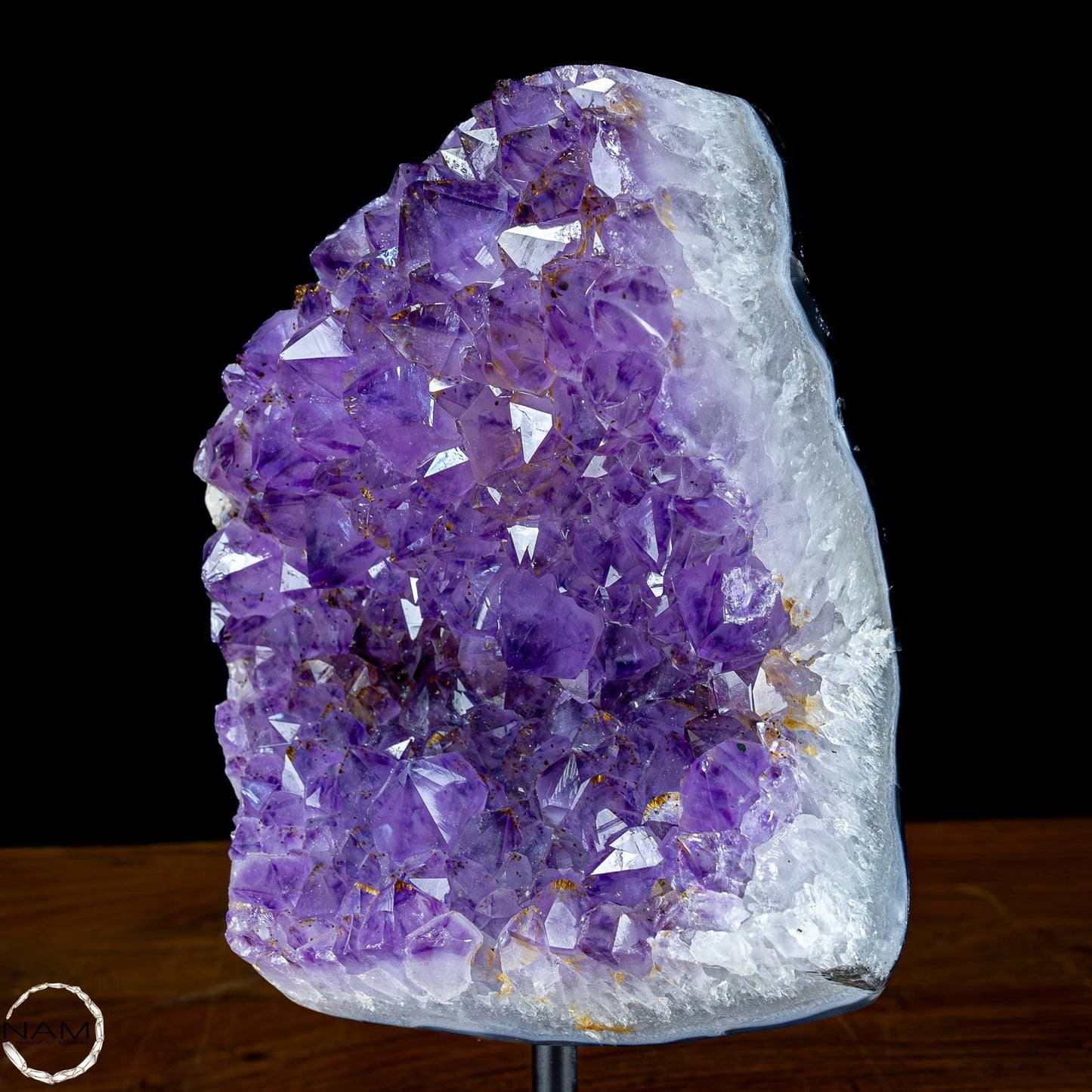 Natürliche Amethyst-Kristalle/Druse auf Ständer - 5093,15g