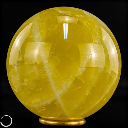 Top Qualität Transparente Citrin Kristall Kugel - Brasilien -1330,92g