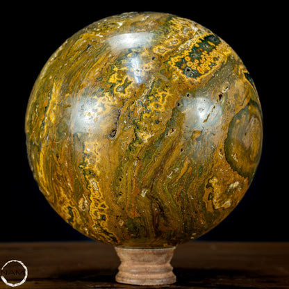Natürliche Orbicular Ocean Jasper Kugel - 6060,22g - 180mm