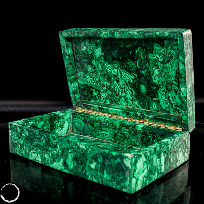 Einzigartige Malachit & Chrysocolla Schmuckkästchen/Box -1095,38g