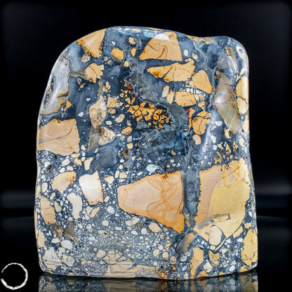 Natürliche Indonesische Picture Jasper-Kristall Freiform – 1630,17g