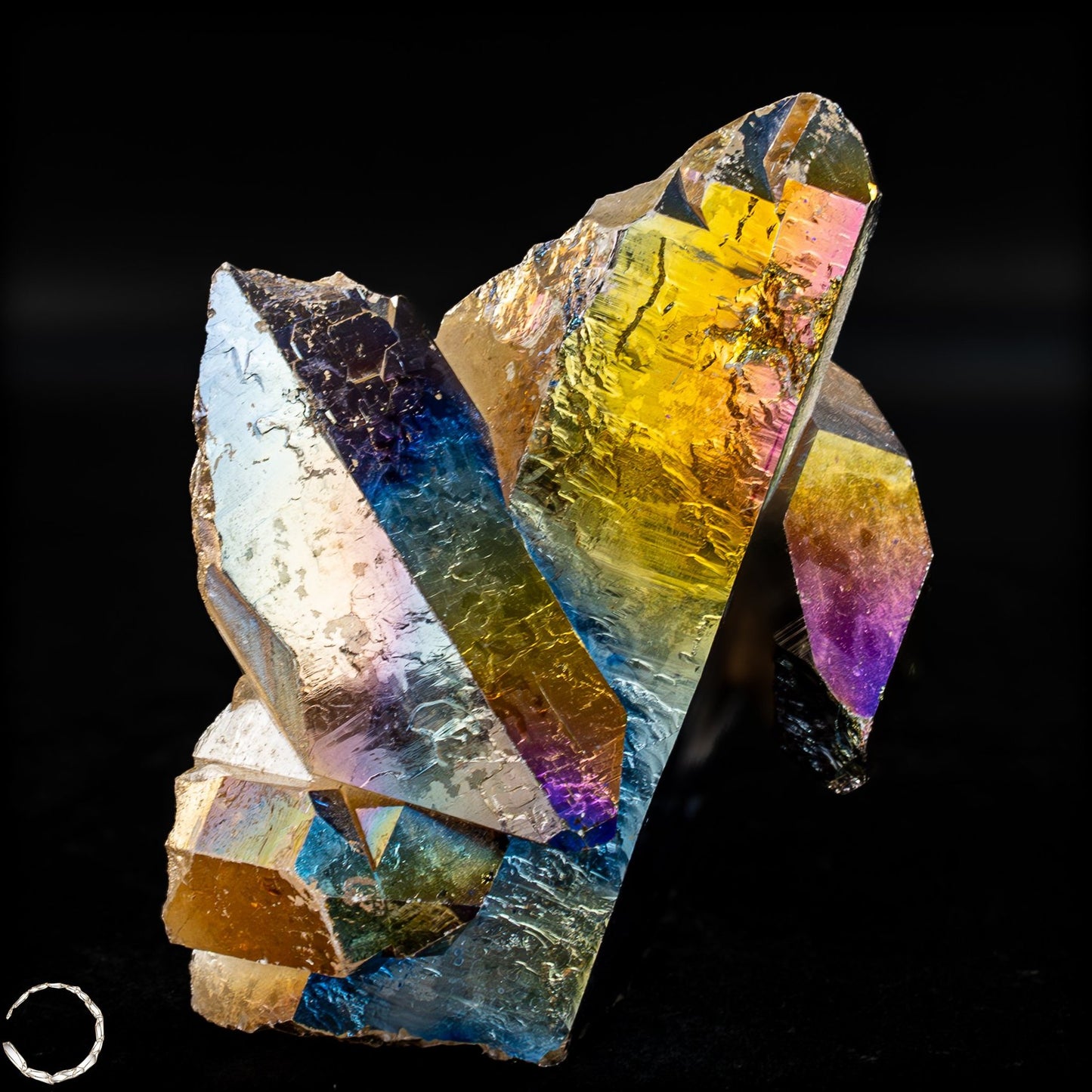 Aura Cluster – Regenbogenkristall voller Energie und Magie – 254,25g