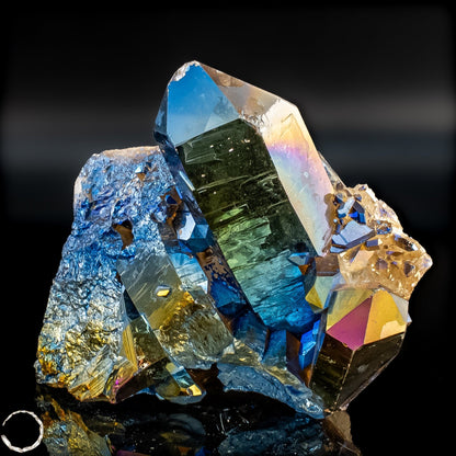 Aura Cluster – Regenbogenkristall voller Energie und Magie – 268,33g