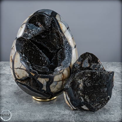 Natürliche Septarien Druse mit Calzit Kristallen, Spitzenqualität - 7020,17g