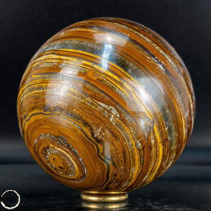 Natürliche Tigerauge-Kugel - 1552,18g