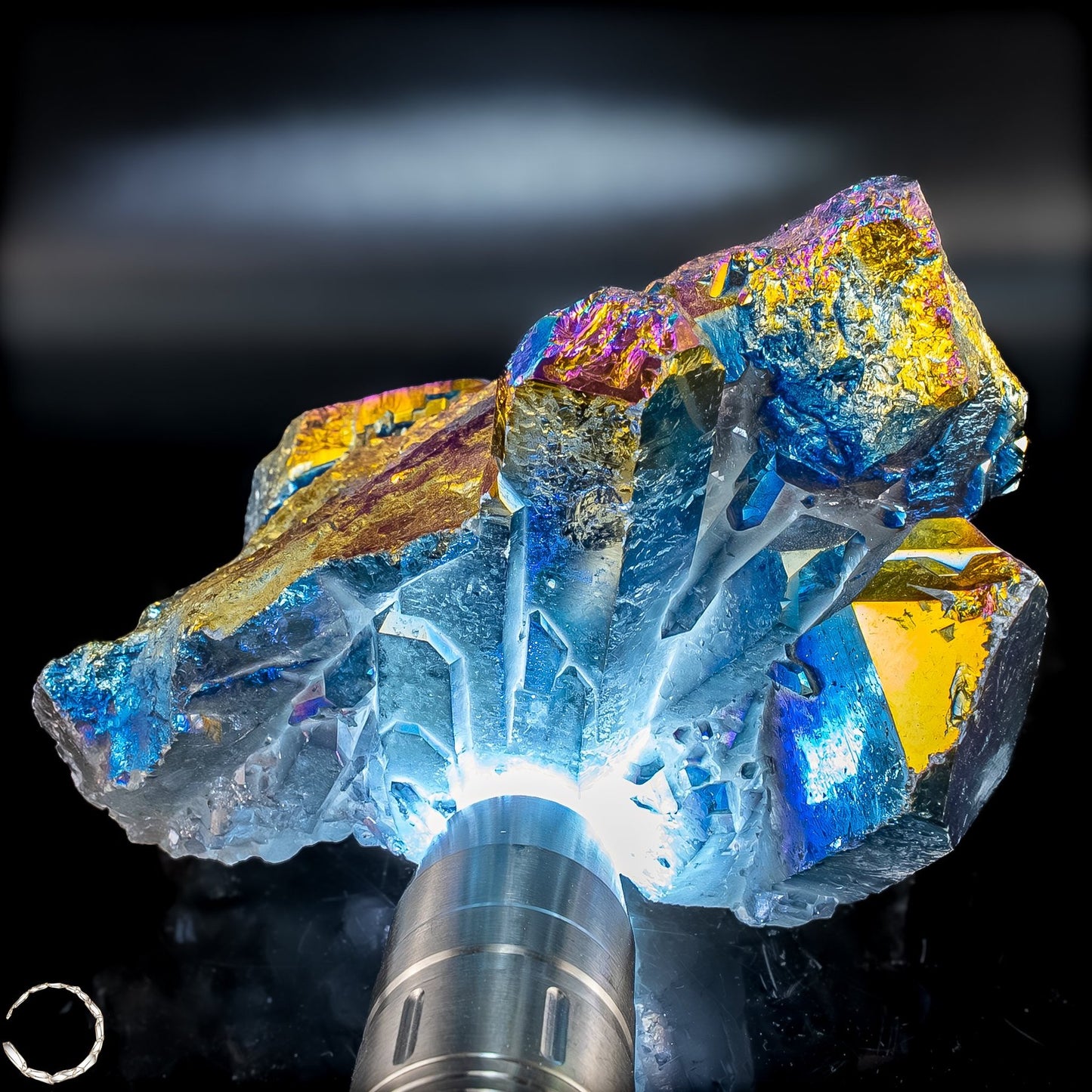 Aura Cluster – Regenbogenkristall voller Energie und Magie – 682,38g