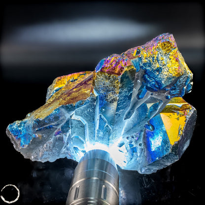 Aura Cluster – Regenbogenkristall voller Energie und Magie – 682,38g