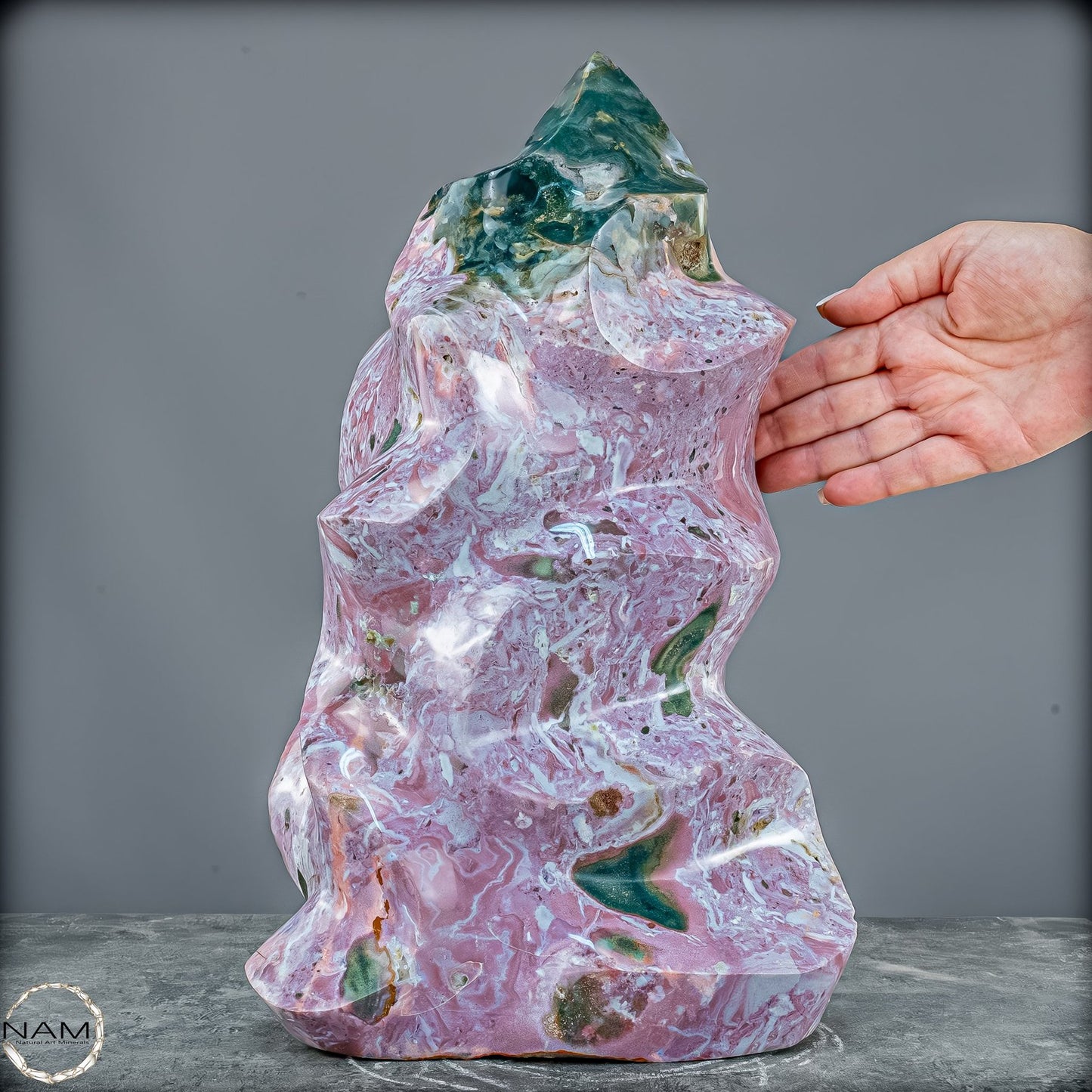 Natürliche Ocean Jasper Flamme - 13025,22g