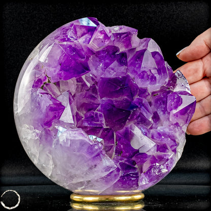 Natürliche Amethyst Kugel aus Uruguay von höchster Qualität  – 3923,31g