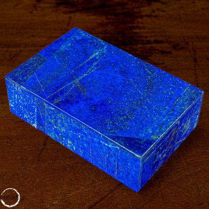 Natürliche A++ Lapislazuli Schmuckkästchen/Box - 729,05g