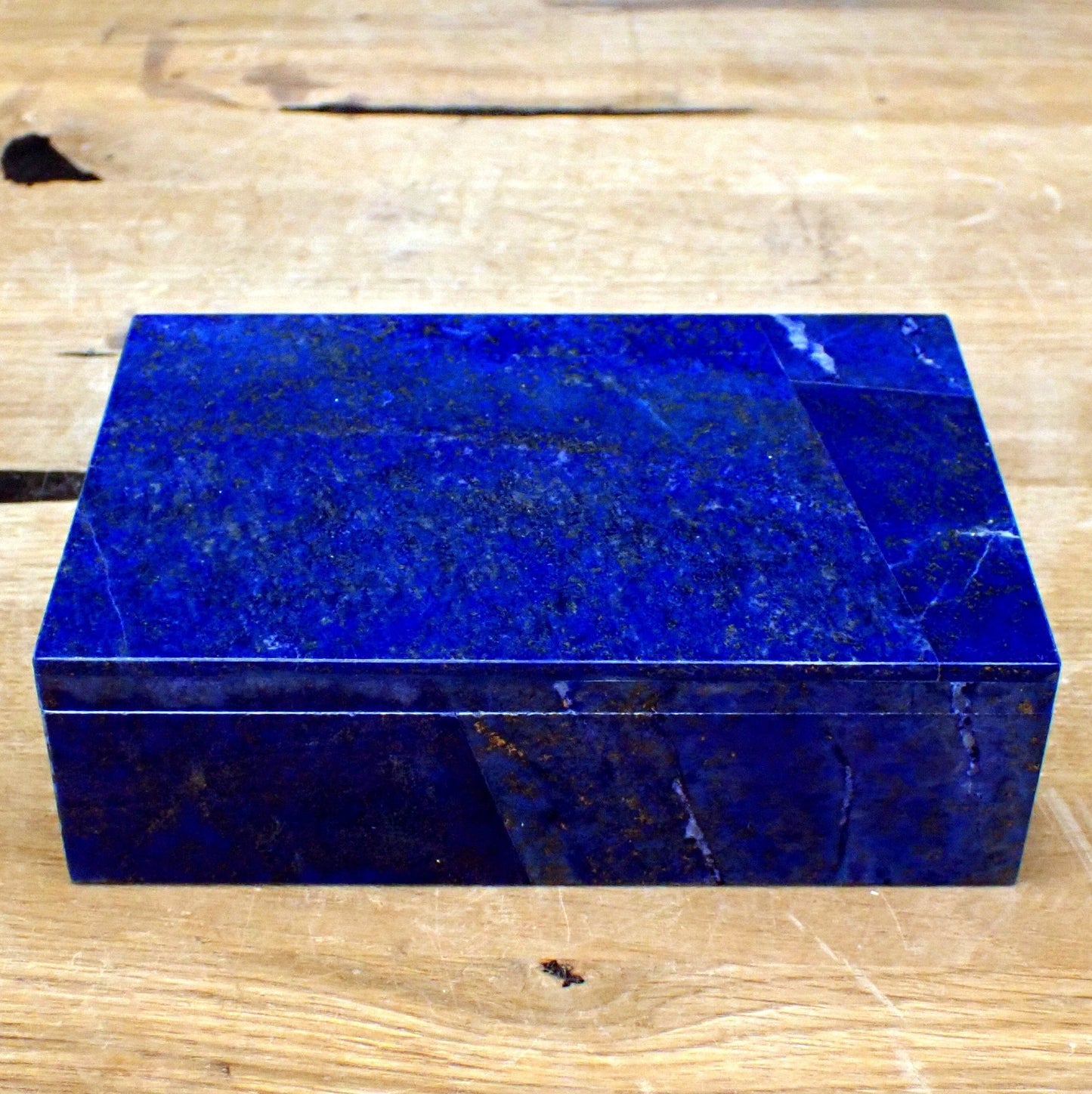 Lapislazuli Schmuckkästchen/Box - 751.19 g - 146×96×47 mm