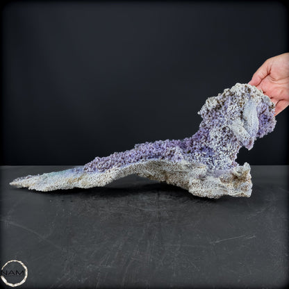 Natürliche "Traubenachat" Botryoidal Chalcedony-Formation Skulptur -4920,76g