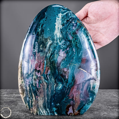 Natürliche Ozean-Jaspis Kristall-Freiform - 2595,96g