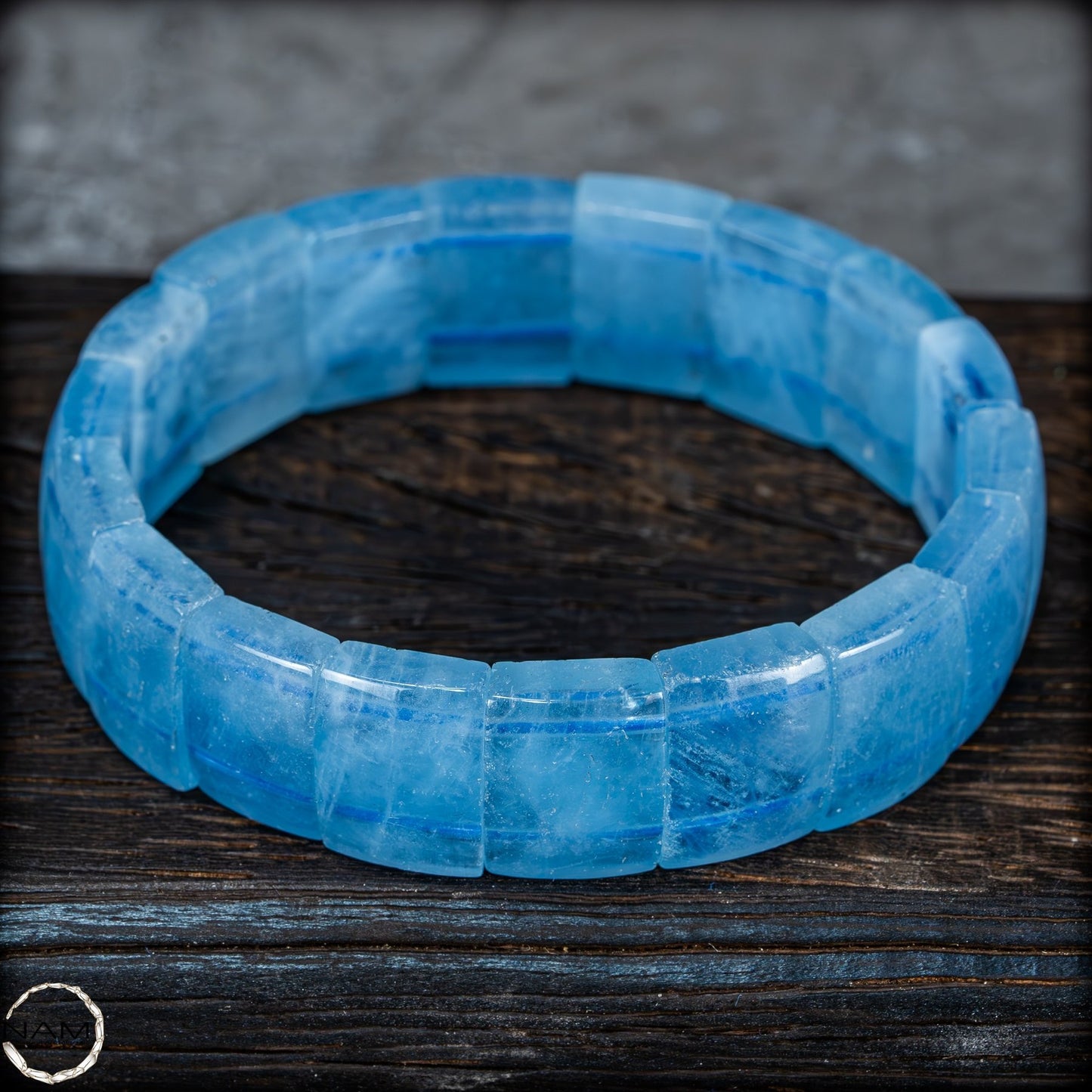Eleganz in Blau – Aquamarin-Armband Afghanistan -40,19g 200,95ct