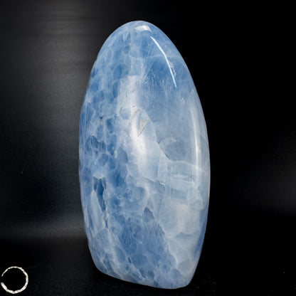 Natürliche Blaue Calcit-Kristall Freiform - 649,73g