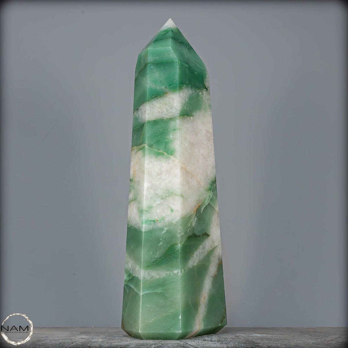 Natürlicher Aventurin Obelisk aus Brasilien - 6473,13g
