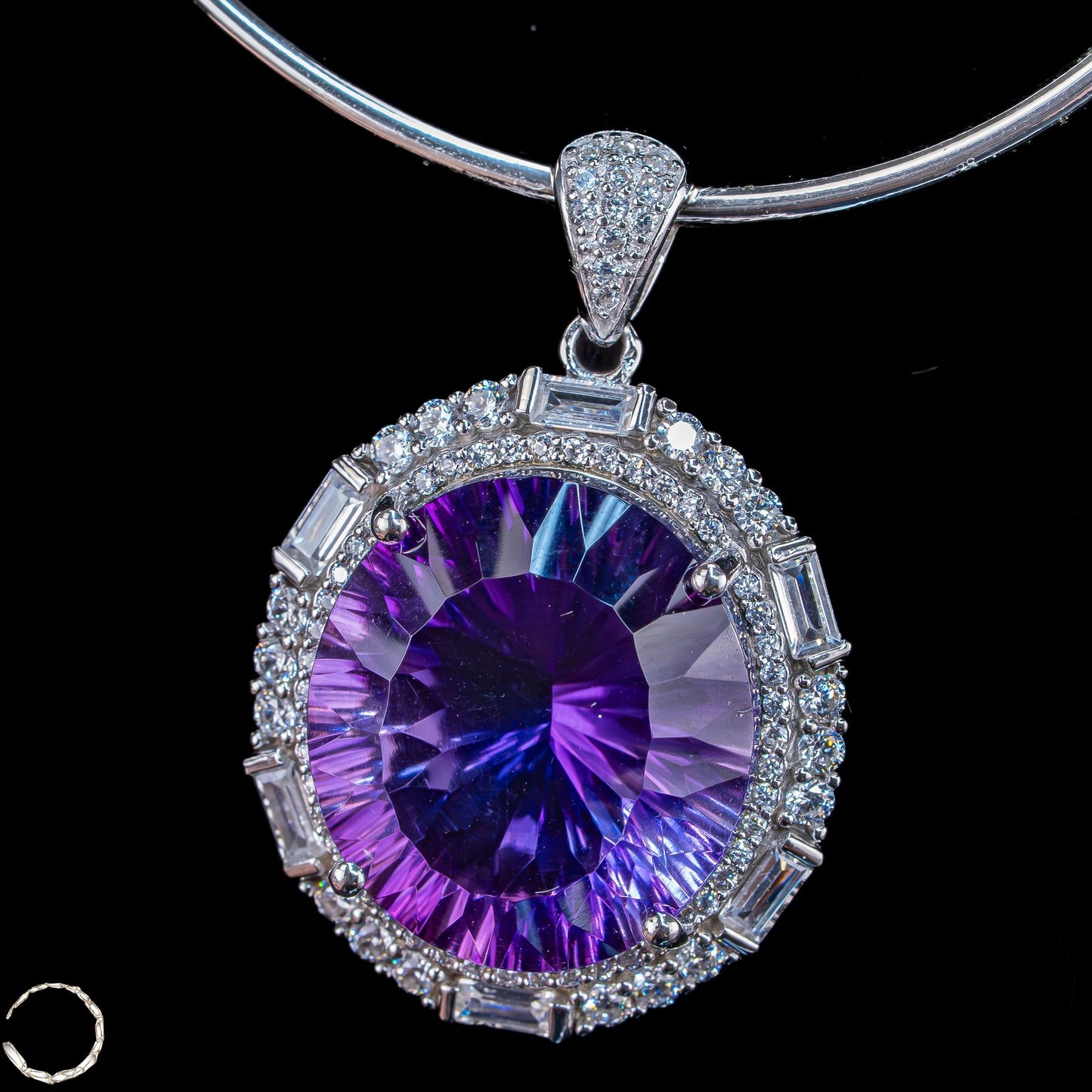 Amethyst-Anhänger – ein Meisterwerk aus Licht, Tiefe und Eleganz 9,78g 48,9ct