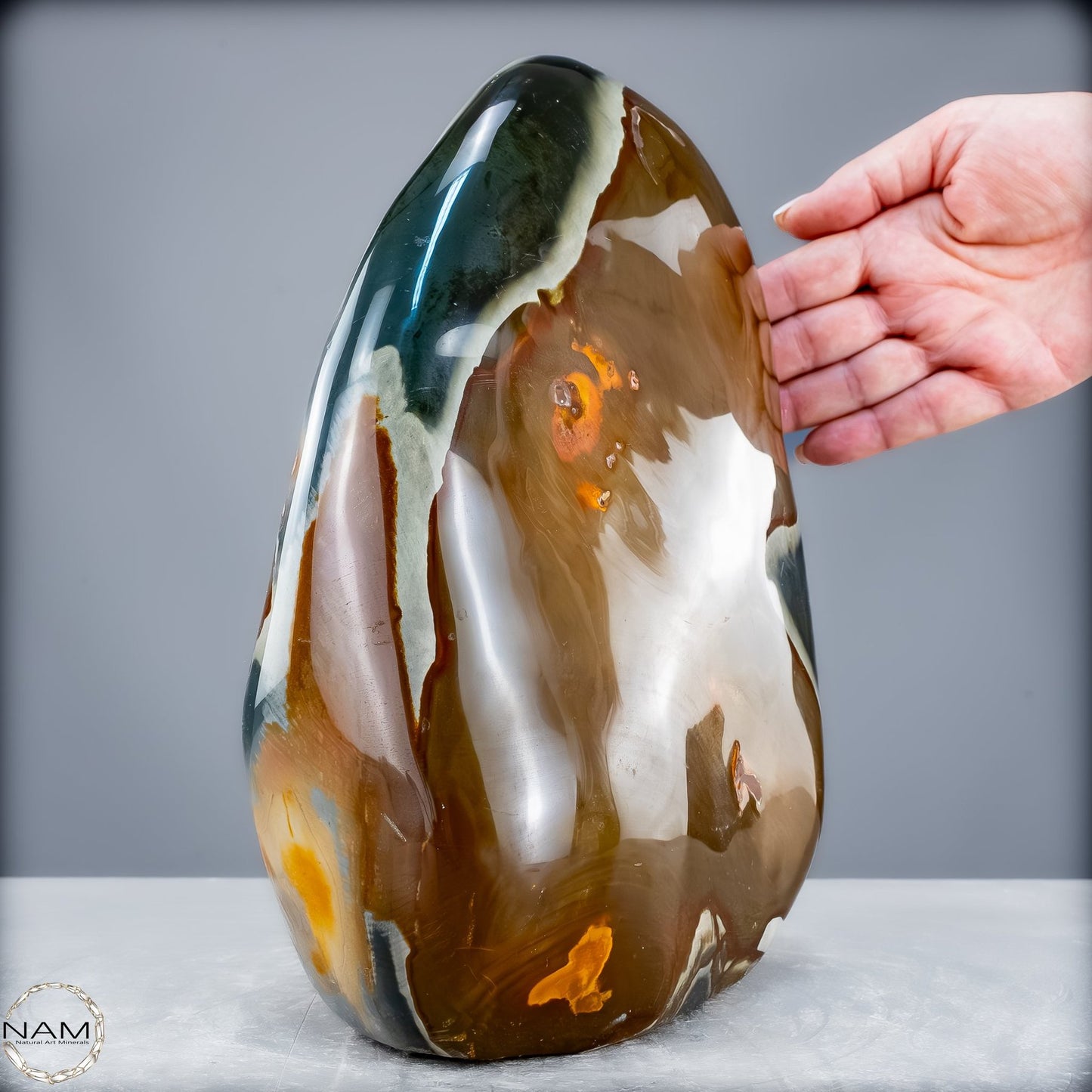 Natürliche Polychrome Jaspis Kristall-Freiform - 6775,15g